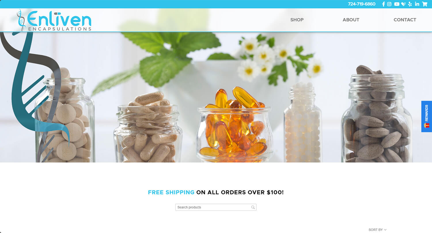 Custom Website Design for eCommerce