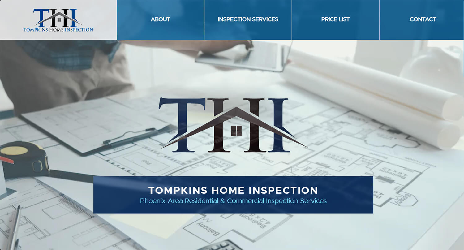 Custom Website Design for Inspectors